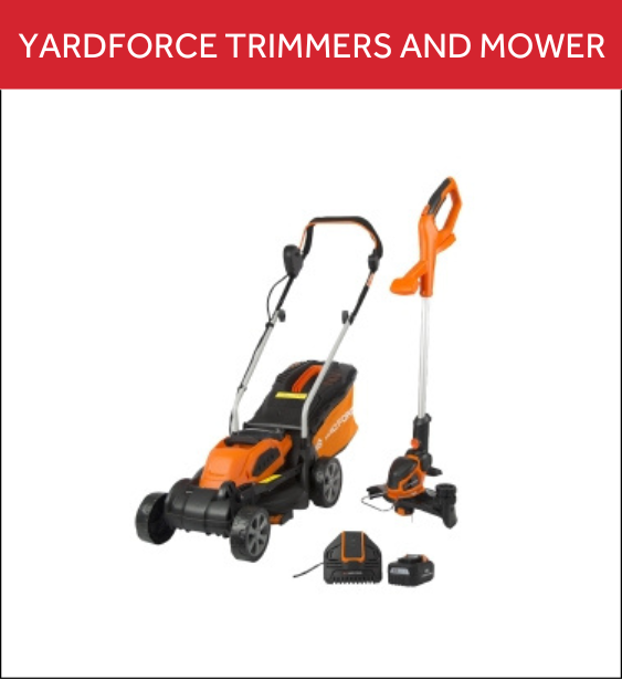 Yardforce trimmer and mower